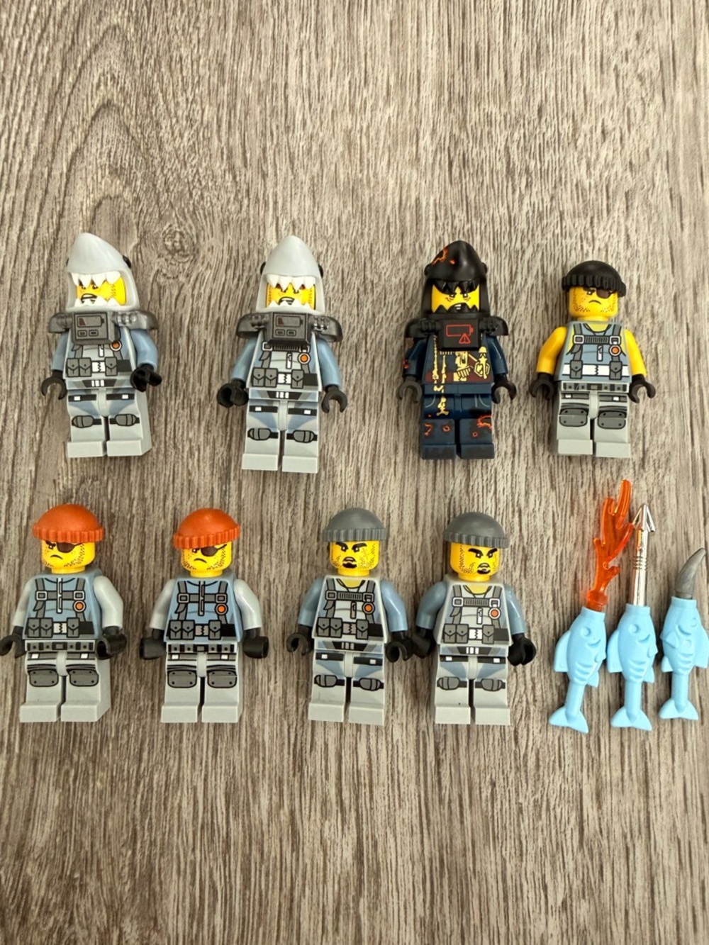 LEGO Ninjago Shark Army Minifigure Lot